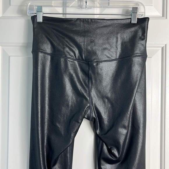 Athleta Elation Ultra High Rise Shimmer Tight Size Medium Tall - Picture 7 of 16